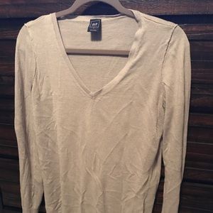 Gap V neck cotton sweater